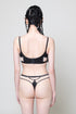 WEST Light Half Moon Cut-Out Bra - Mesh Top